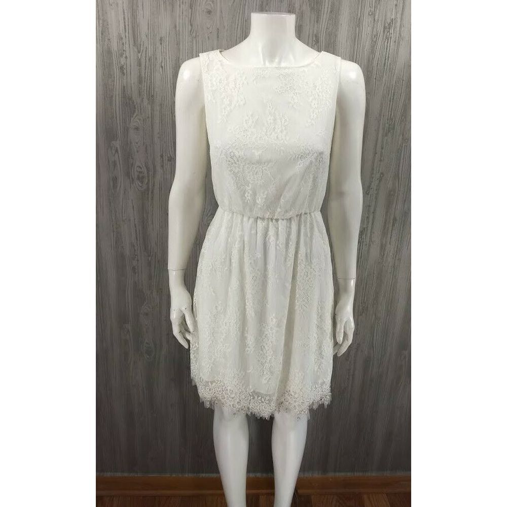Alice + Olivia Denise Lace Bridal Party Dress or Easter dress - Picture 4 of 7